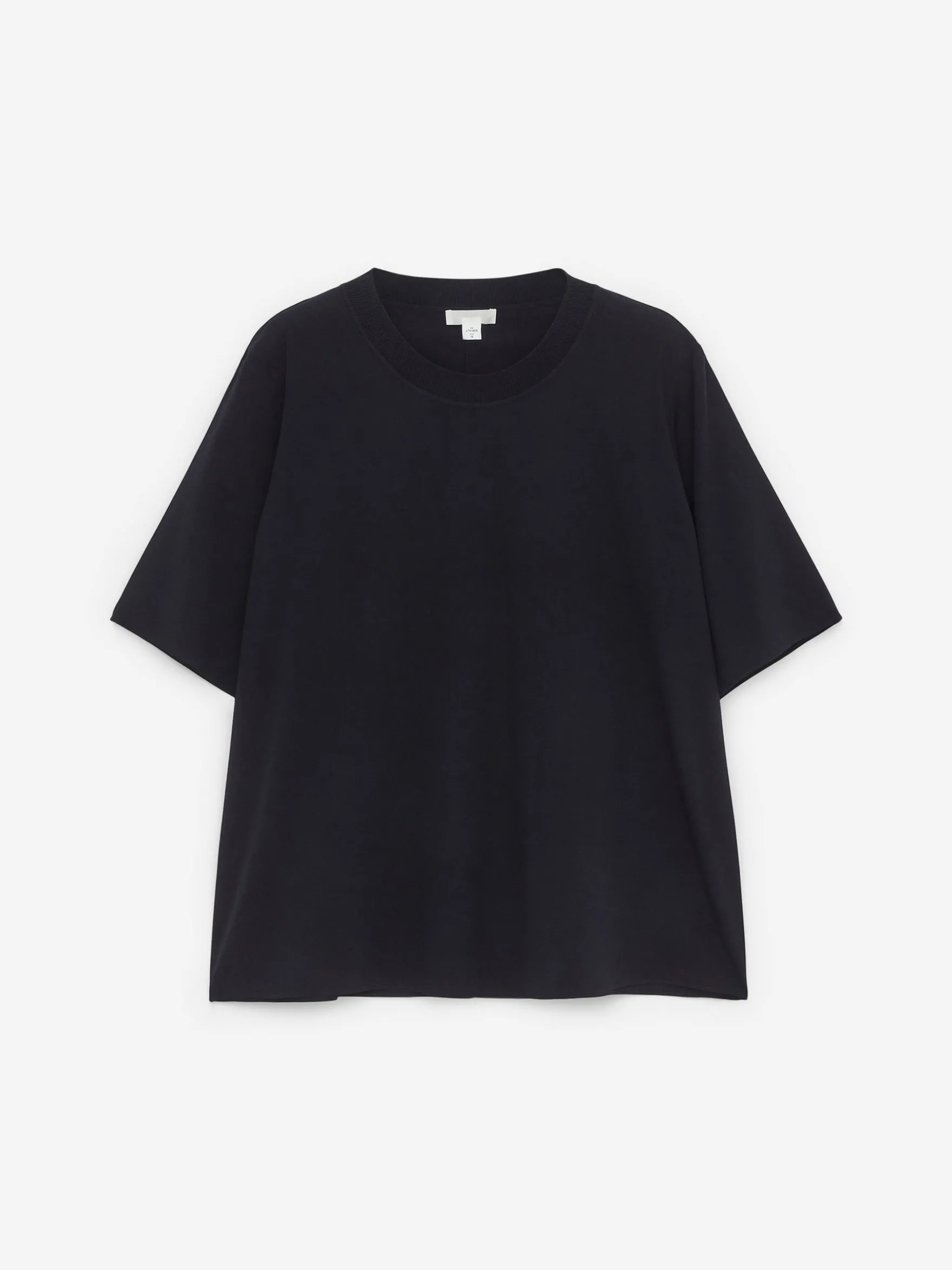 T-Shirt aus Seidenkrepp