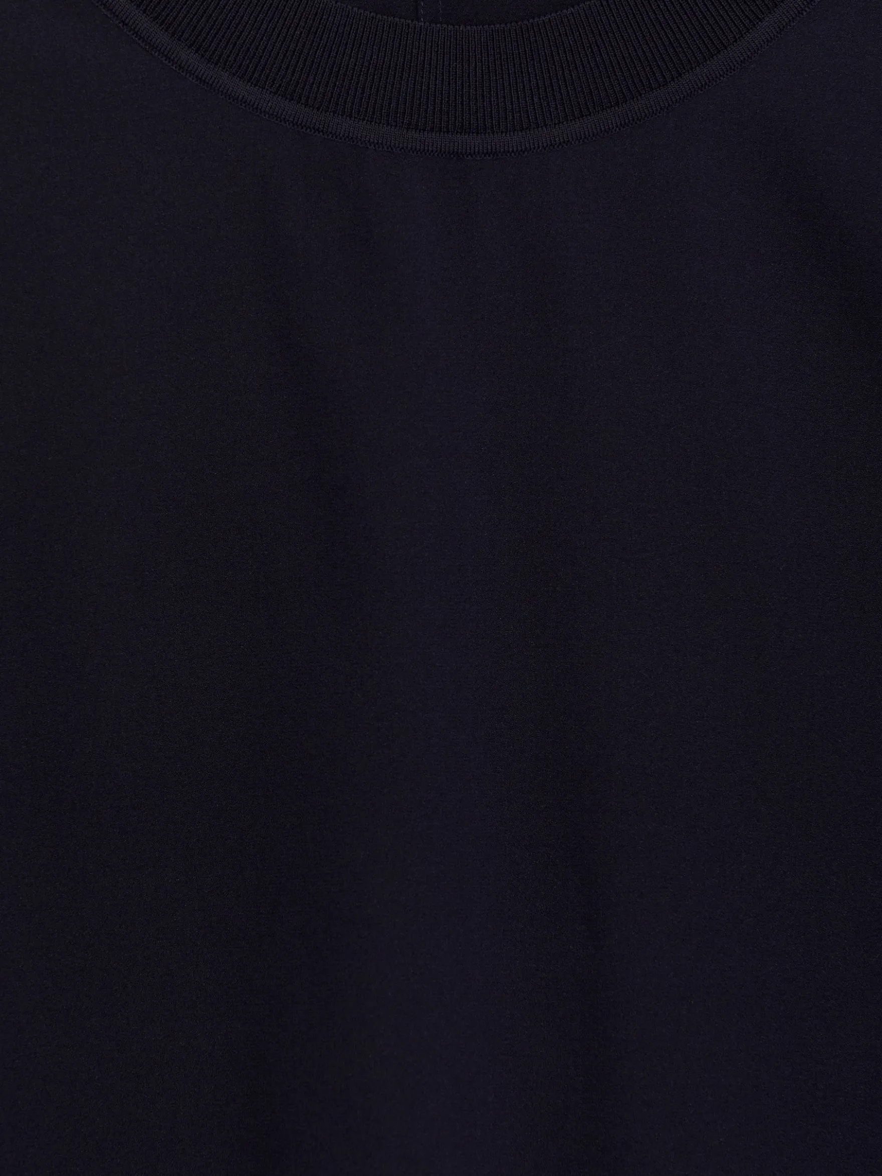 T-Shirt aus Seidenkrepp