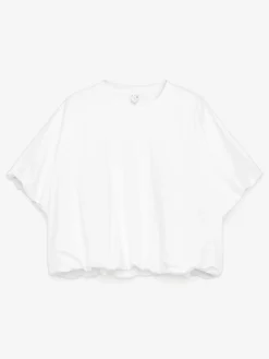 T-Shirt mit Bubble-Saum