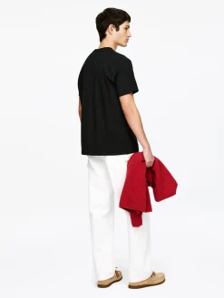 T-Shirt mit normaler Passform, 170 GSM