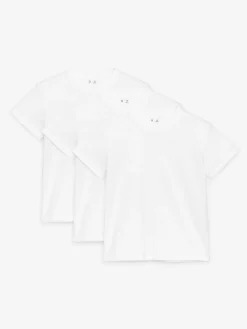 T-Shirt mit Rundhalsausschnitt, 3er-Pack