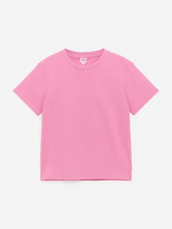 T-Shirt mit Rundhalsausschnitt, 3er-Pack