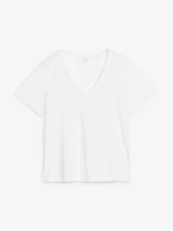 T-Shirt mit V-Ausschnitt
