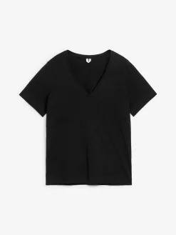 T-Shirt mit V-Ausschnitt