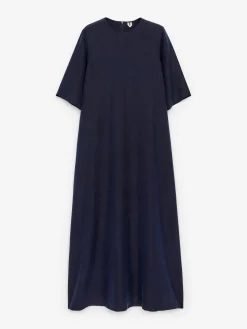 T-Shirt-Kleid aus Seide