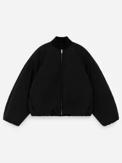 Upcycled Down Cropped-Jacke