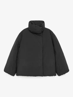 Upcycled Down™ Jacke mit hohem Kragen