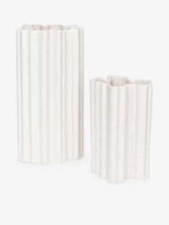 Vase aus Steingut, 31 cm