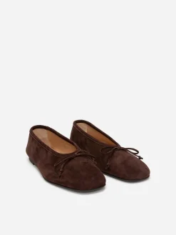 Velours-Ballerinas