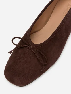 Velours-Ballerinas