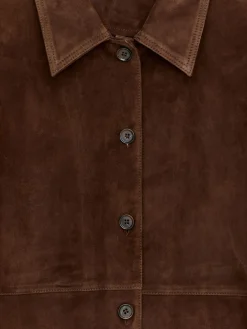 Velourslederhemd