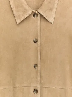 Velourslederhemd