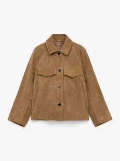 Velourslederjacke