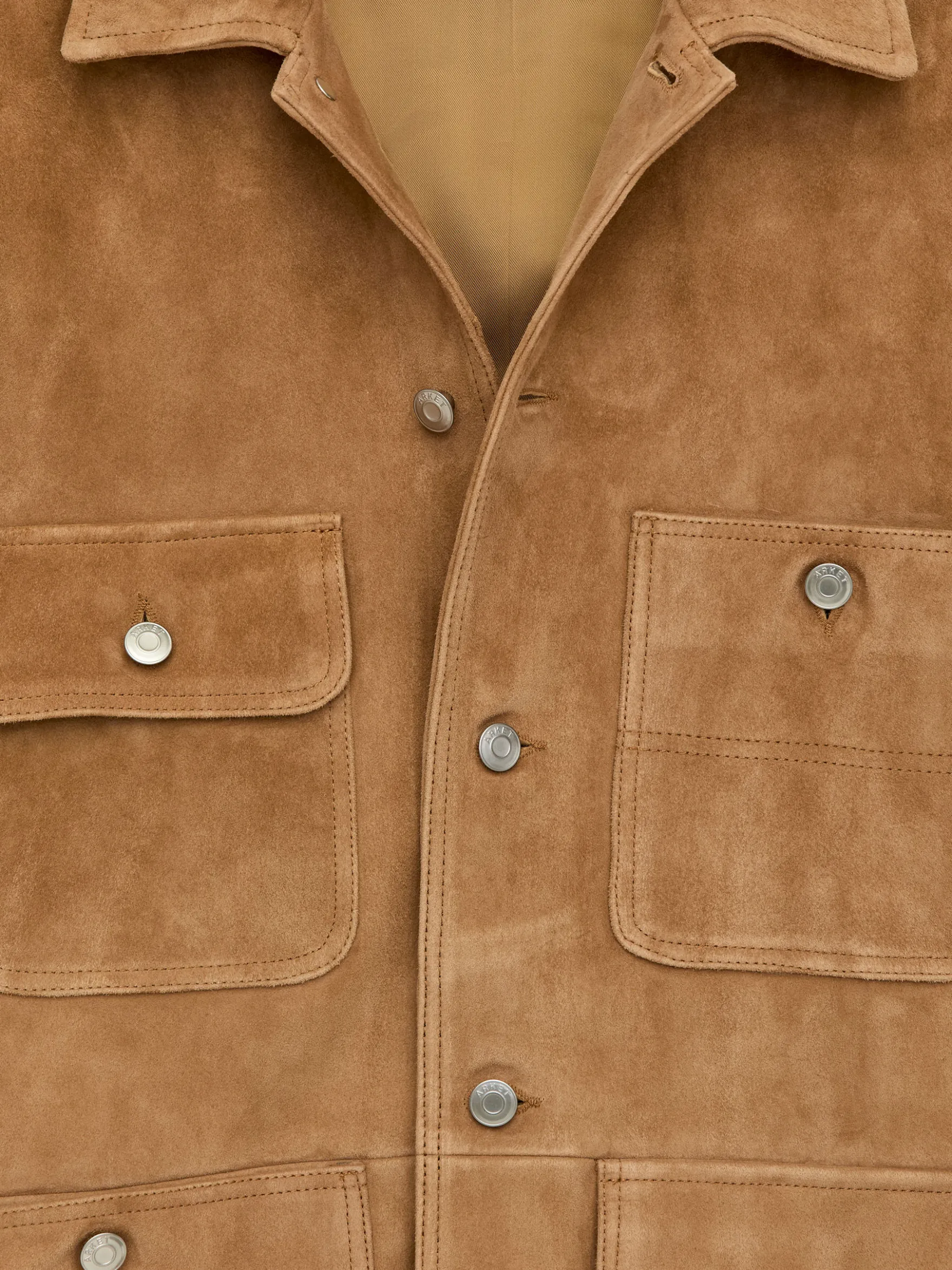 Velourslederjacke