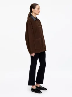 Velourslederjacke