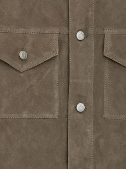 Velourslederjacke