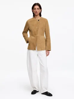 Velourslederjacke