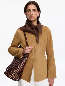 Velourslederjacke