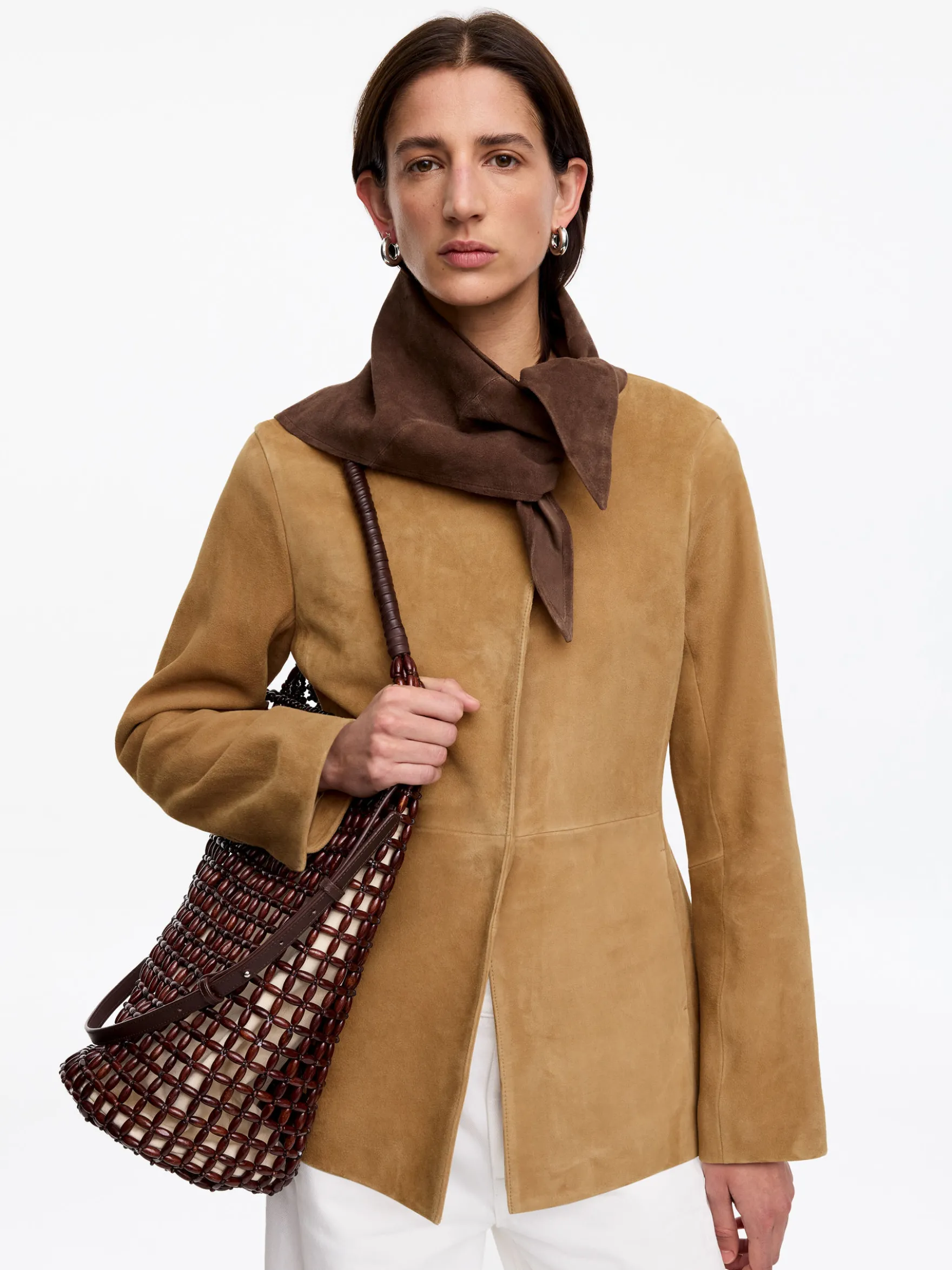 Velourslederjacke