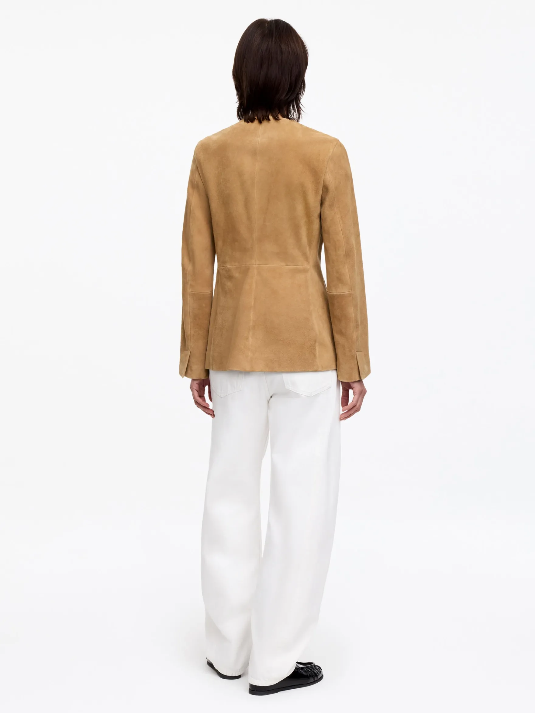 Velourslederjacke