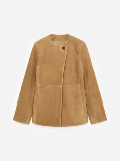 Velourslederjacke