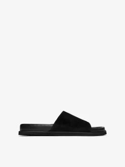 Veloursledersandale