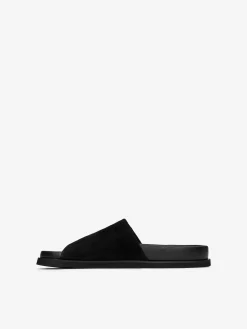 Veloursledersandale