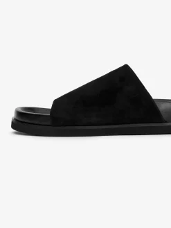 Veloursledersandale