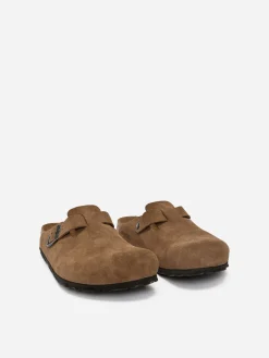 Veloursledersandale Boston von Birkenstock