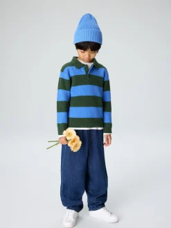 Verwaschene Hose aus Denim