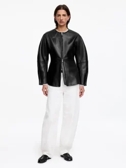 Vorgeformte Lederjacke