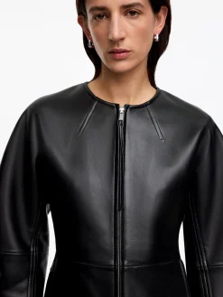 Vorgeformte Lederjacke