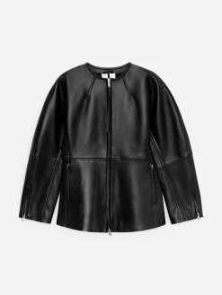 Vorgeformte Lederjacke