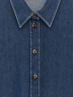 Vorgeformtes Jeanshemd