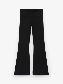 Weiche, ausgestellte Stretch-Leggings
