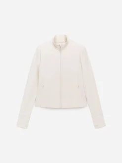 Weiche Stretch-Jacke mit Reißverschluss