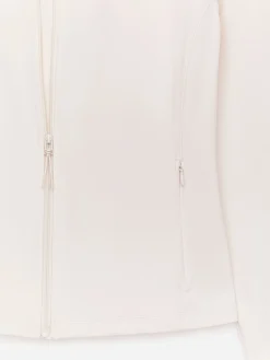 Weiche Stretch-Jacke mit Reißverschluss
