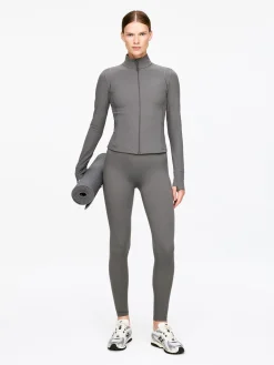 Weiche Stretch-Jacke mit Reißverschluss