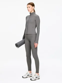 Weiche Stretch-Jacke mit Reißverschluss