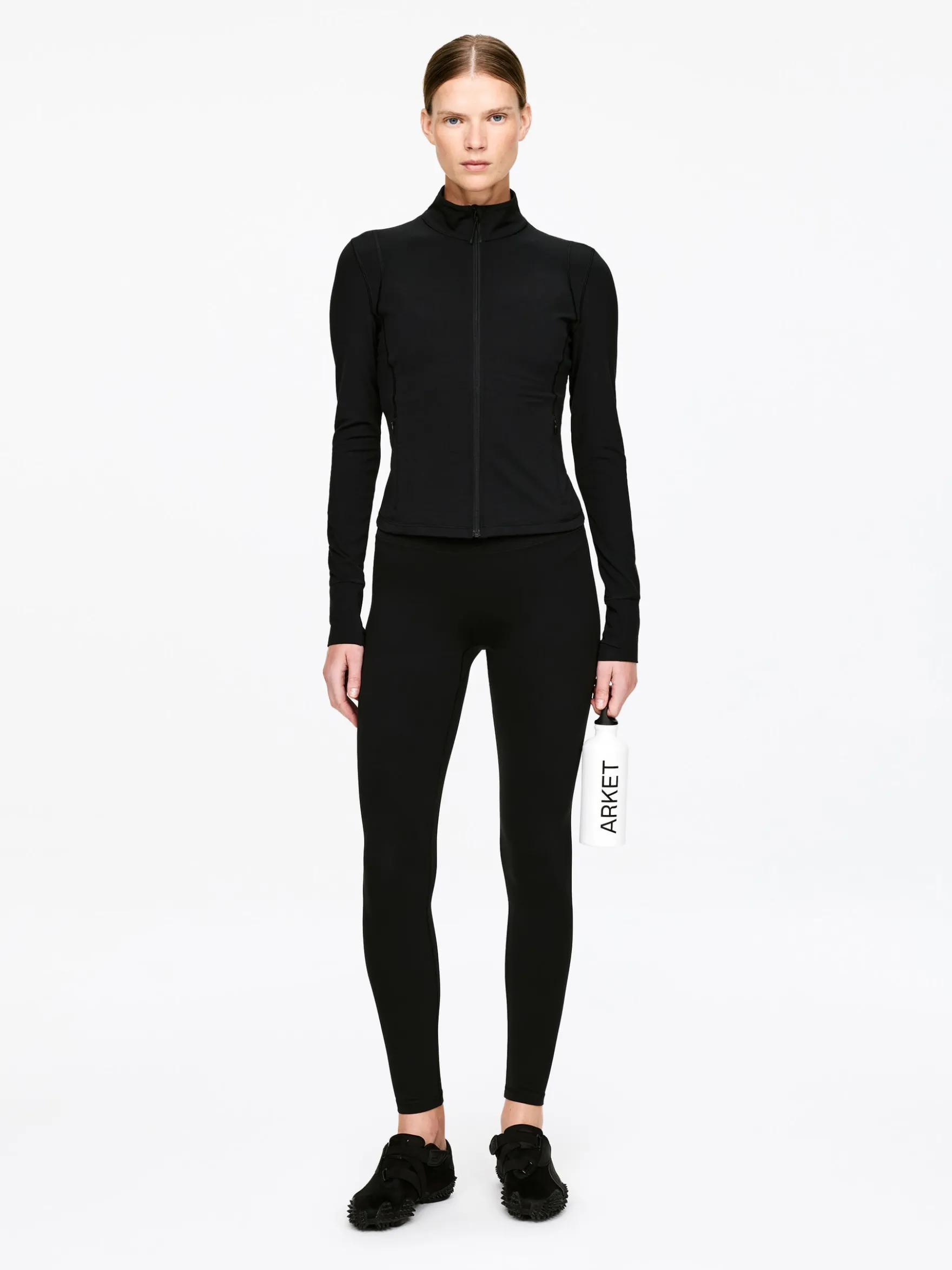 Weiche Stretch-Jacke mit Reißverschluss