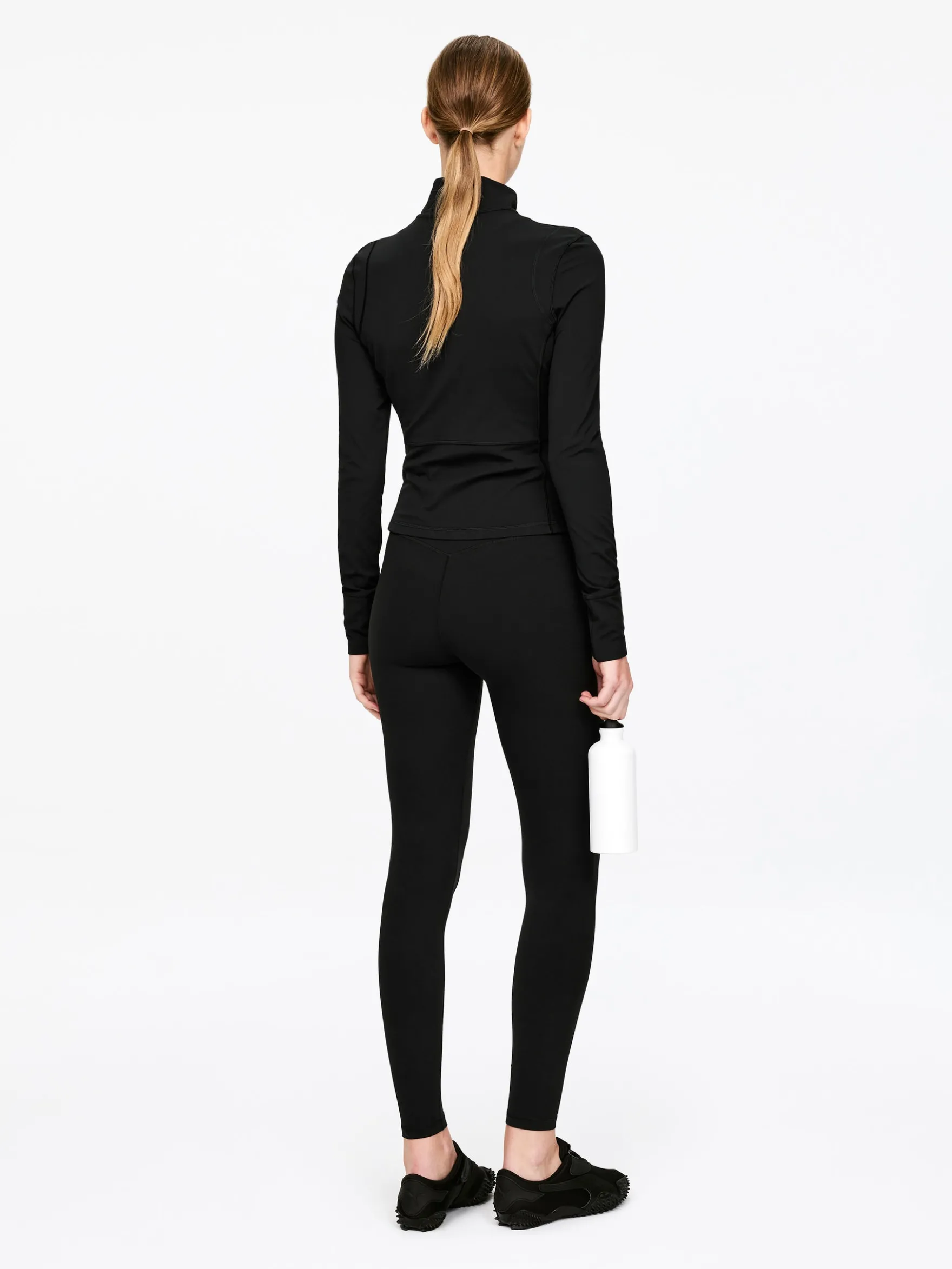 Weiche Stretch-Jacke mit Reißverschluss
