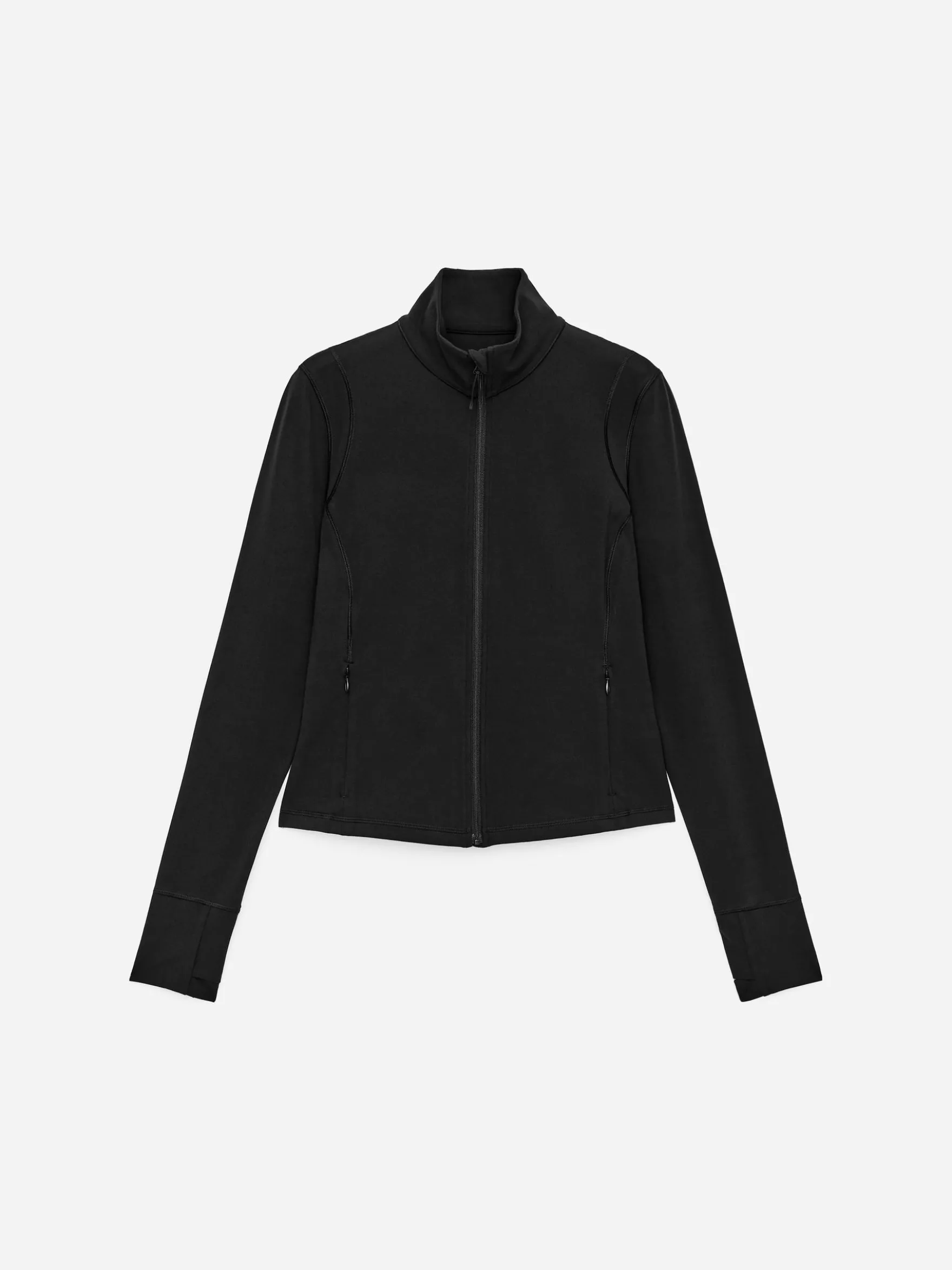 Weiche Stretch-Jacke mit Reißverschluss