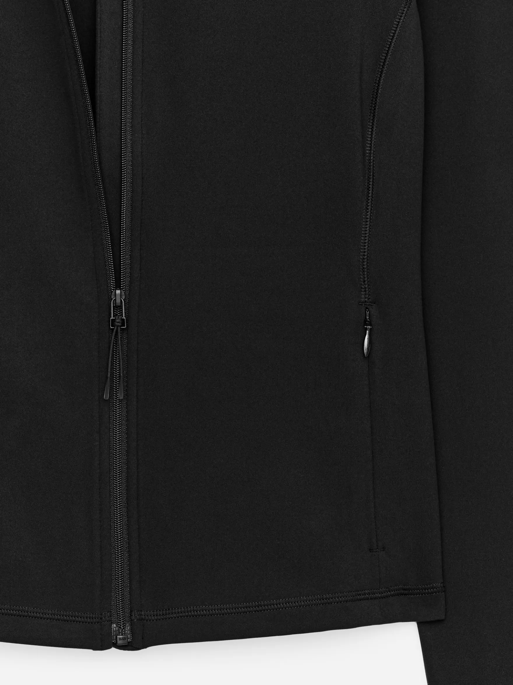 Weiche Stretch-Jacke mit Reißverschluss