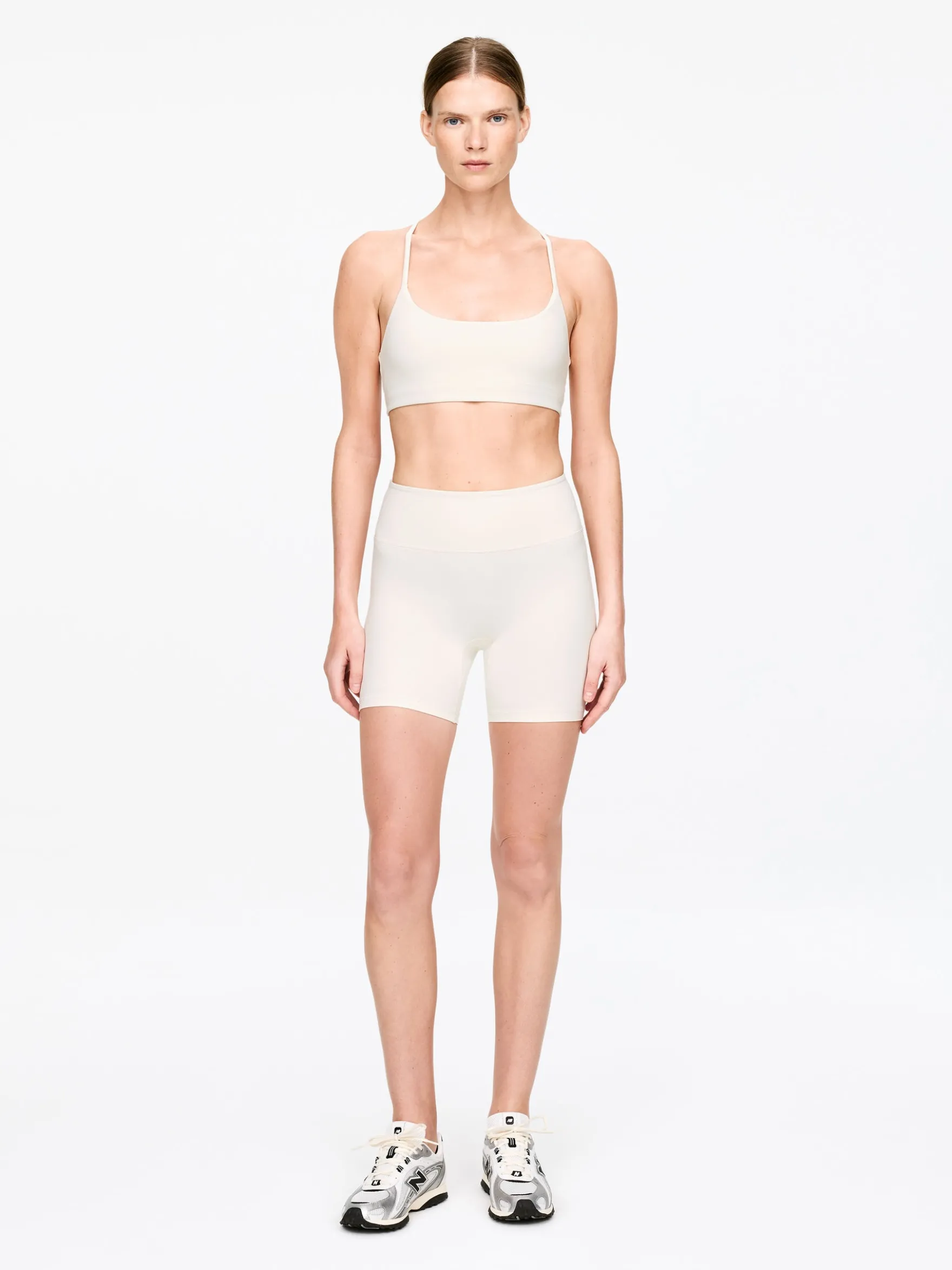 Weiche Stretch-Radlershorts