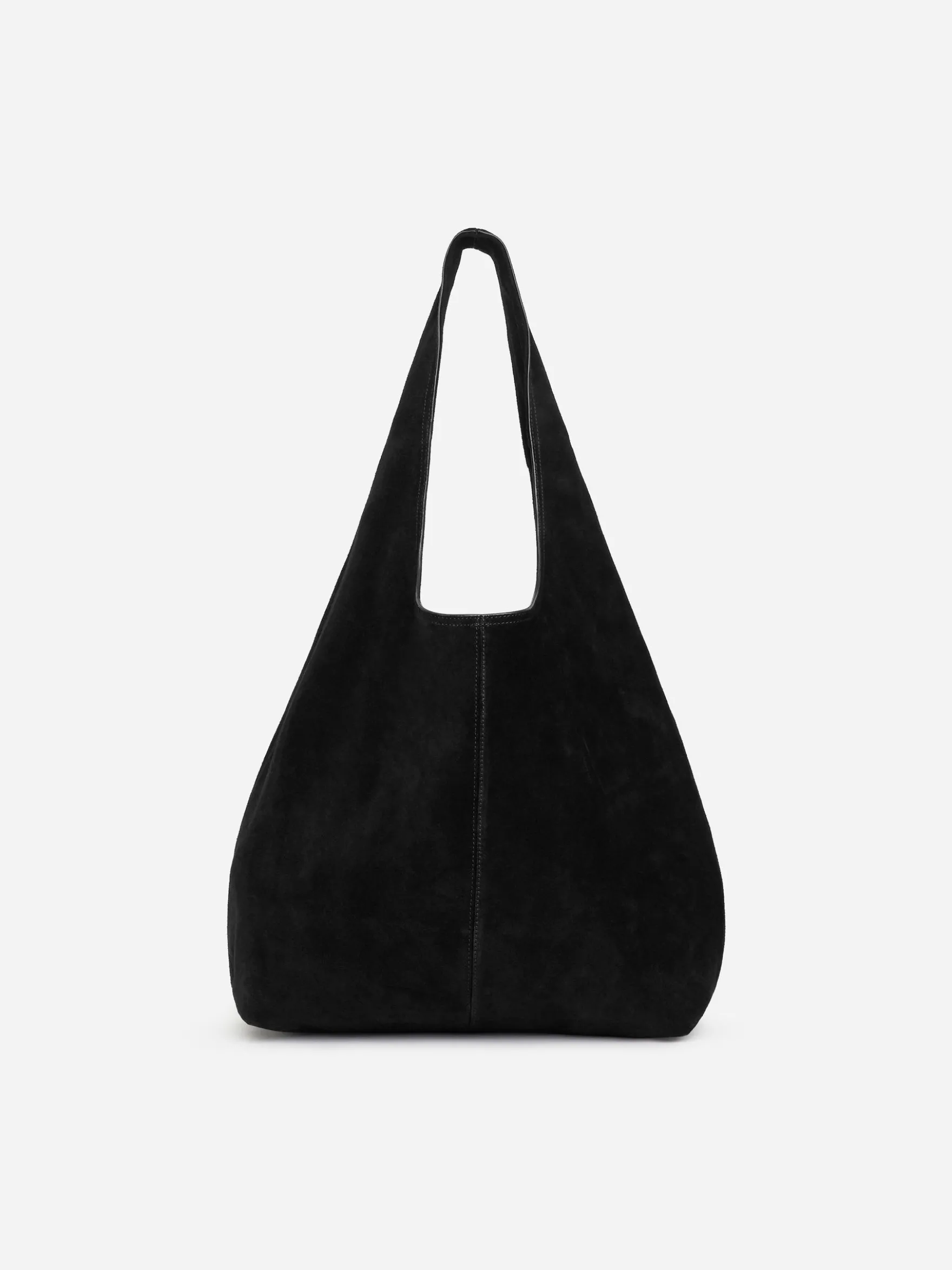 Weiche Tasche aus Spaltvelours