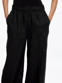 Weite Leinenhose