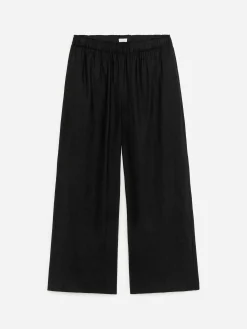 Weite Leinenhose
