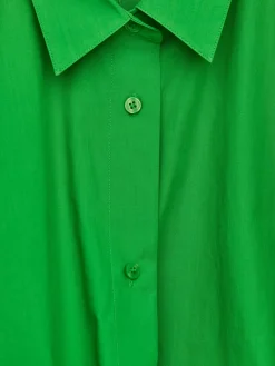 Wickel-Hemdblusenkleid