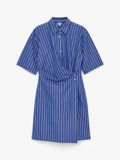 Wickel-Hemdblusenkleid