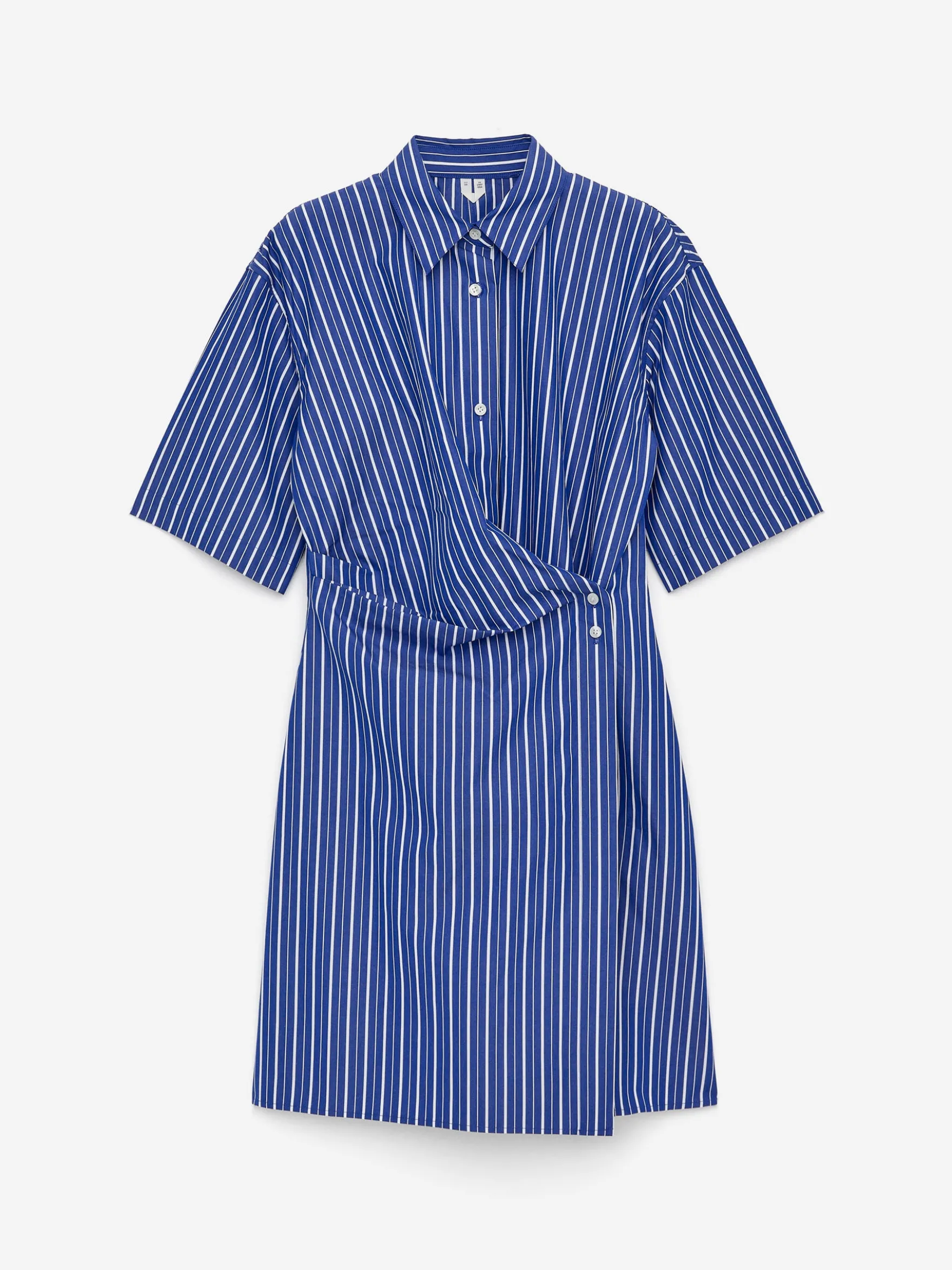 Wickel-Hemdblusenkleid